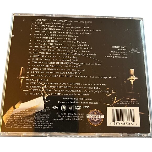 Tony Bennett Duets - An American Classic CD - Picture 2 of 3